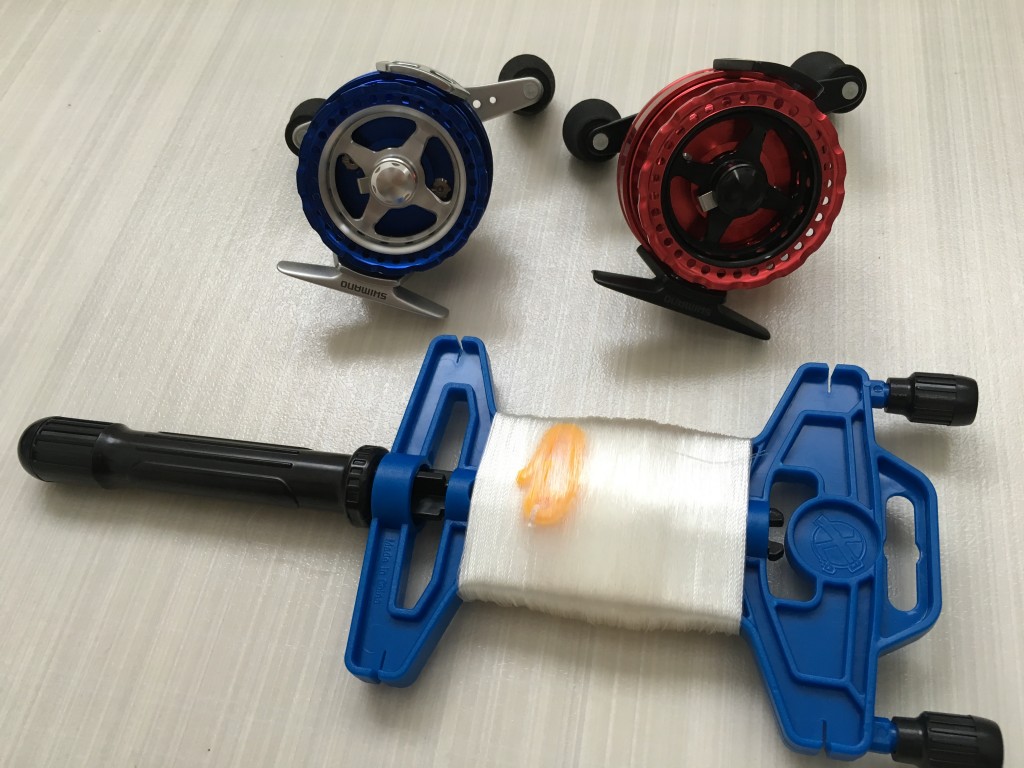 貧者の】替えスプール代わりに凧揚げ用糸巻き器【代用ツール】